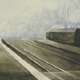 FERROVIA - TECNICA MISTA SU TELA